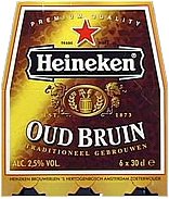 Heineken Oud Bruin set van 6 flesjes á 0,30 liter